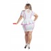 Plus Size Womens Pink Nurse Costume - 1