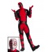 Premium Marvel Deadpool Plus Size Mens Costume - 0