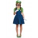 Tween Luigi Skirt Costume Promotions - 1