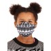 Child Sublimated Skeleton Pattern Face Mask Promotions - 0