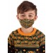 Kids Sublimated Pumpkins Face Mask Promotions - 3