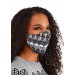 Skeletons Pattern Sublimated Face Mask for Adults Promotions - 1