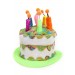 Adult Rainbow Birthday Cake Plush Hat Promotions - 2