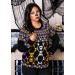 Day of the Dead Dancing Skeletons Halloween Adult Sweater Promotions - 1