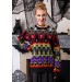 Adult Classic Horror Monsters Fair Isle Halloween Sweater Promotions - 1