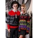 Adult Classic Horror Monsters Fair Isle Halloween Sweater Promotions - 2