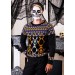 Day of the Dead Dancing Skeletons Halloween Adult Sweater Promotions - 0