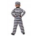 Toddler Delluxe Button Down Boys Jailbird Costume Promotions - 1