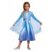 Deluxe Disney Frozen 2 Girls Elsa Costume Promotions - 0